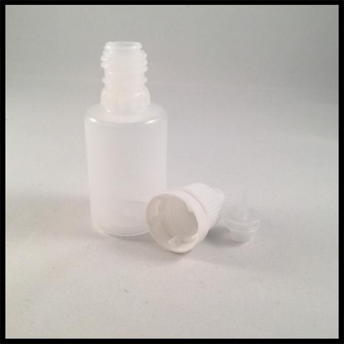 El dropper plástico de la prueba del niño embotella 20ml, botellas vacías del dropper de ojo del LDPE